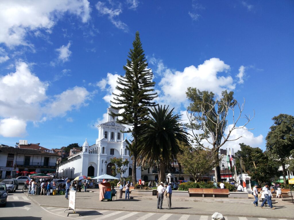 Parque de Marinilla Antioquia